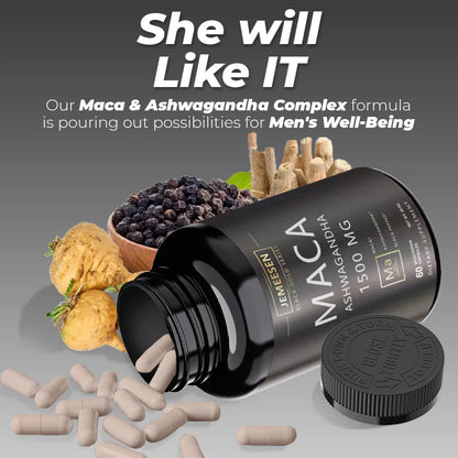 1500mg Maca and Ashwagandha Complex